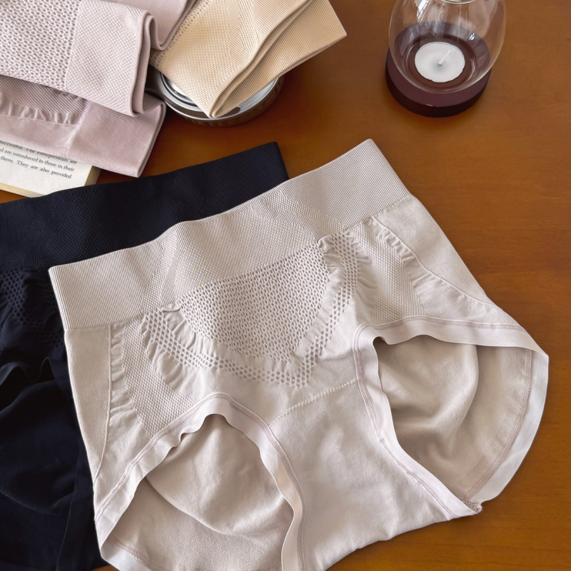 Lenjerie intimă fără cusături din nailon, tricot fagure, presiune mică pentru ridicarea fesierilor și strângerea abdomenului, antibacterian