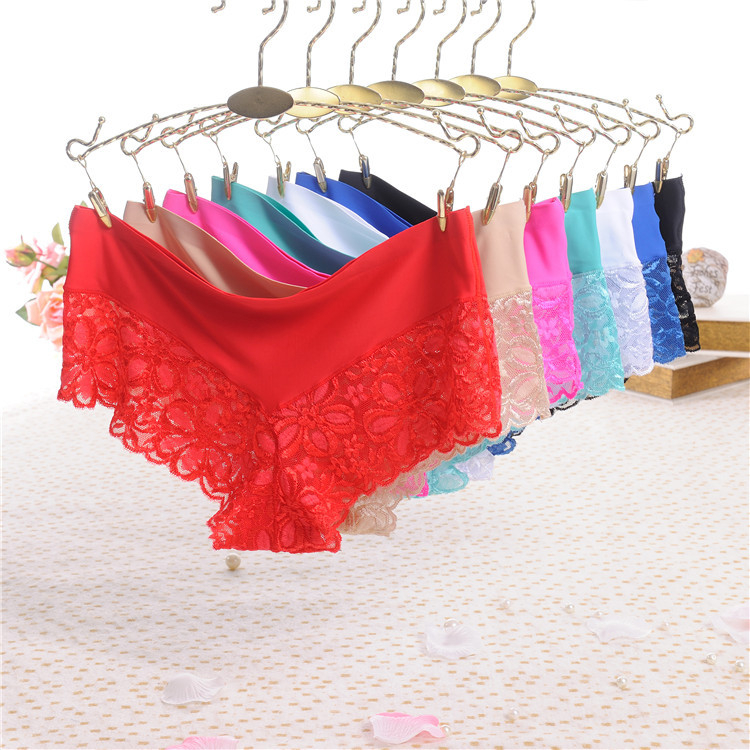 Ženske Ice Silk boxerice sa srednjom struka, bez tragova, podizanje bokova, Modal podstava