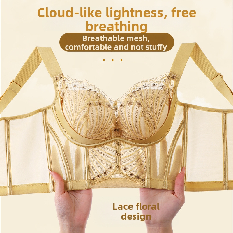 Formázó melltartó csontozattal a felső támogatásért, közepes formázó kosár, nylon anyag, belső nylon bélés, hátul öt sor zárás, rögzített dupla vállpántok, push-up és légáteresztő kényelem