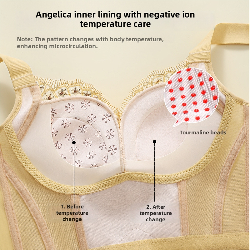 Formázó melltartó csontozattal a felső támogatásért, közepes formázó kosár, nylon anyag, belső nylon bélés, hátul öt sor zárás, rögzített dupla vállpántok, push-up és légáteresztő kényelem