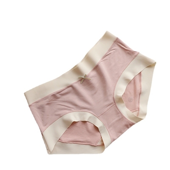 Chiloți de damă talie medie - tricot, fibră de celuloză regenerată, respirabile, căptușeală din viscose, culoare solidă