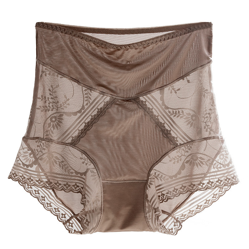 Chiloți damă din nylon, talie înaltă, controlul abdomenului, respirabili, căptușeală din bumbac