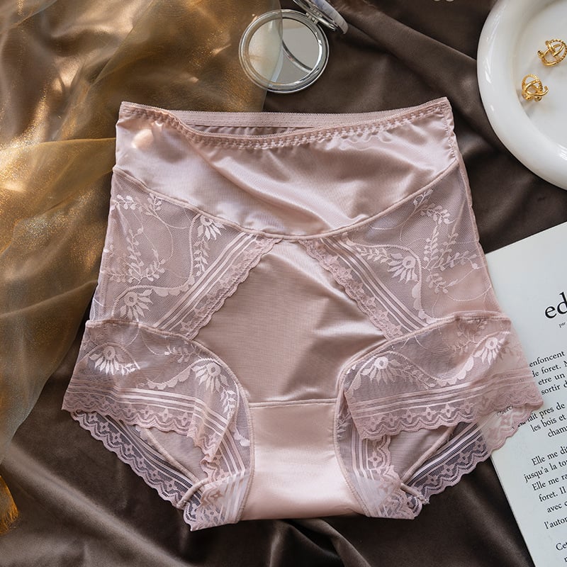 Chiloți damă din nylon, talie înaltă, controlul abdomenului, respirabili, căptușeală din bumbac