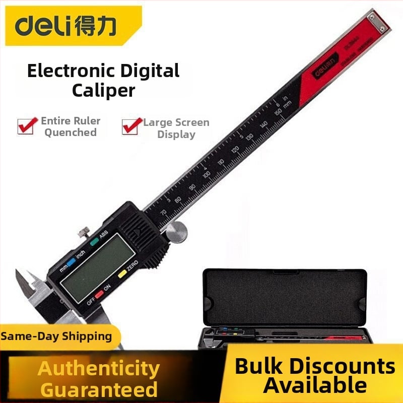 Deli skaitmeninis kaliperis 0-150 mm aukštas tikslumas