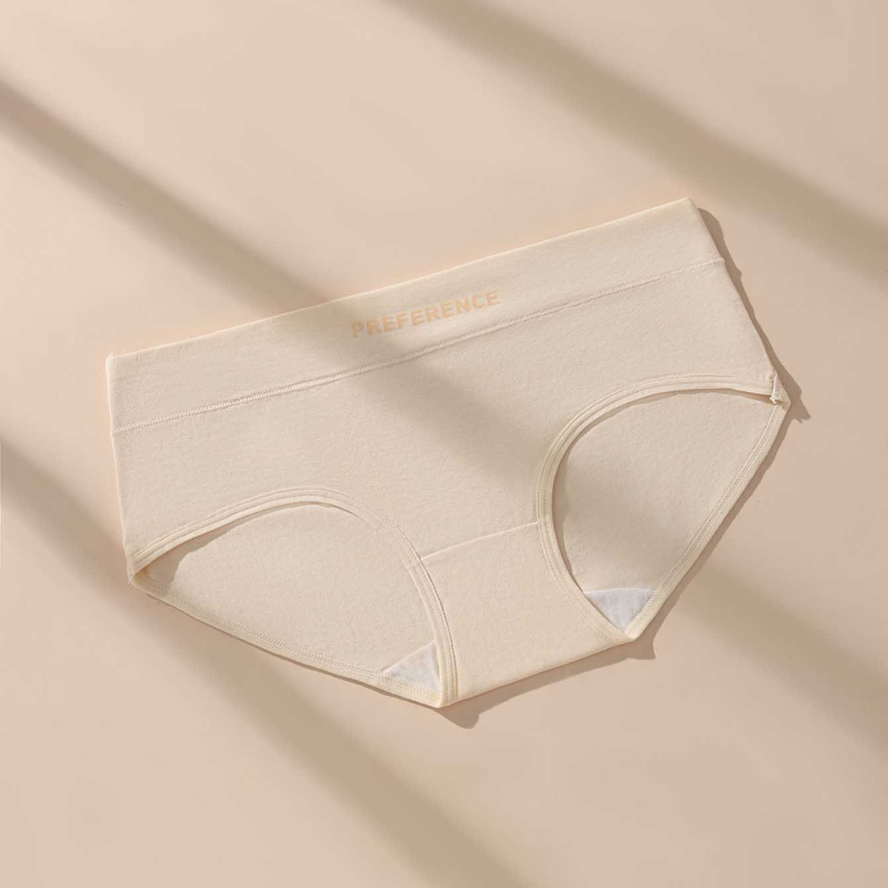 Chiloți din bumbac pentru femei talie medie, respirabili, cu efect de ridicare a feselor și strângere a abdomenului, tricotat