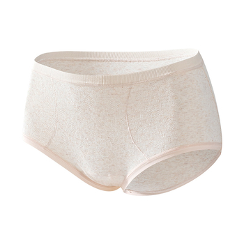 Chiloți femei din bumbac cu protecție antibacteriană, respirabili, talie medie, țesătură tricotată, căptușeală în zona intimă 100% bumbac