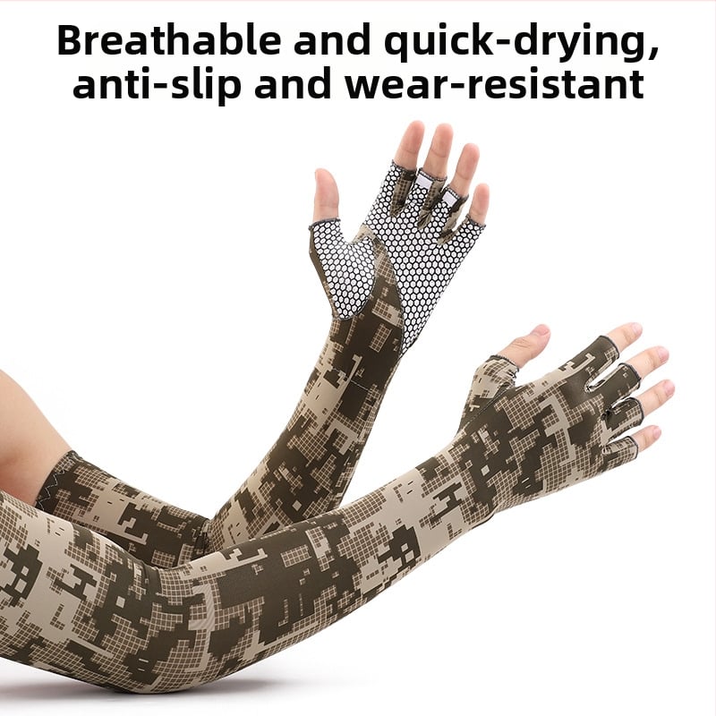 Колоездачни охлаждащи ръкави за мъже — прост стил, нейлонова тъкан, съдържание на нейлон 81–95%, подходящи за младежи и за хора в средна възраст, модерен градски стил