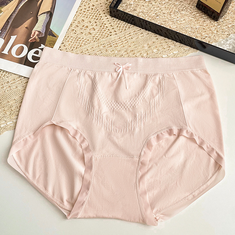 Bešivne ženske gaćice u plus veličini, jacquard materijal, udobne, visokim strukom, prianjaju uz bokove