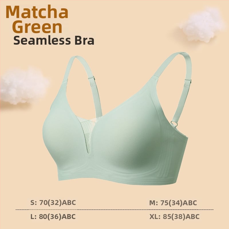 Bevielis belaidis liemenėlė mažam krūtims, blizgios nailono formos kaušeliai su putomis, šoninė parama, nugaros užsegimas su keturiais įsikabinimo kilpelėmis