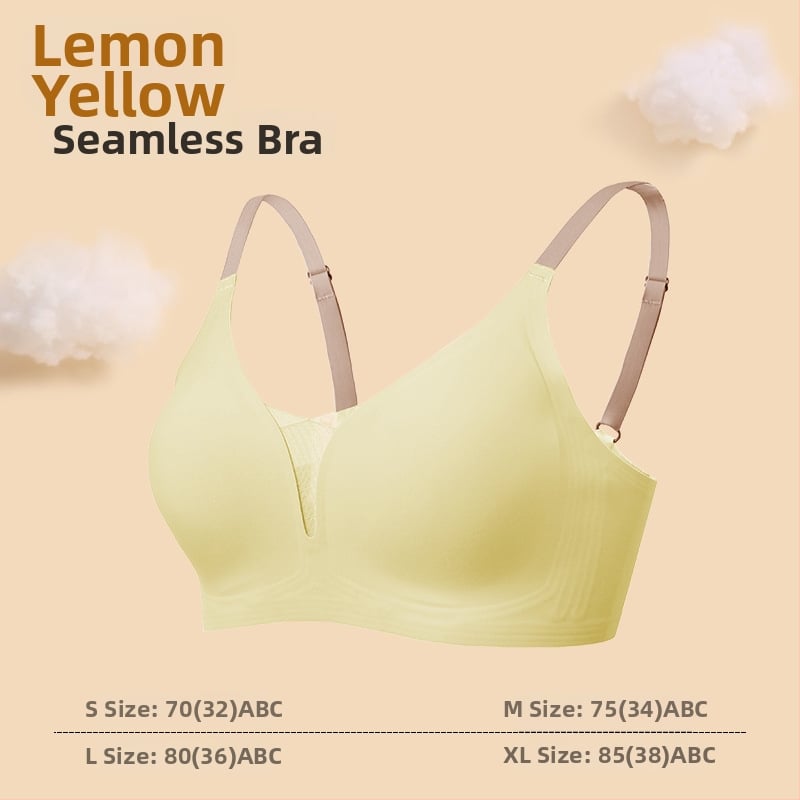 Bevielis belaidis liemenėlė mažam krūtims, blizgios nailono formos kaušeliai su putomis, šoninė parama, nugaros užsegimas su keturiais įsikabinimo kilpelėmis