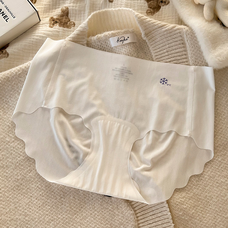 Remember me Žensko donje rublje od ice silk s mirisom kamelije, antibakterijsko, 10A, produženi međica, podstava od mulberry svile, plus veličina