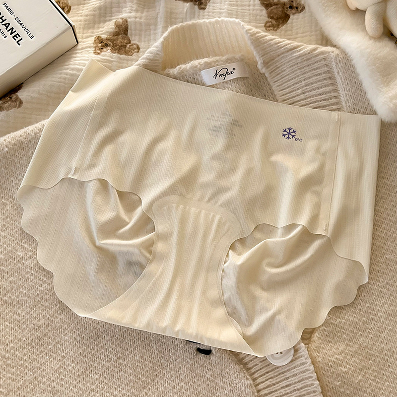 Remember me Žensko donje rublje od ice silk s mirisom kamelije, antibakterijsko, 10A, produženi međica, podstava od mulberry svile, plus veličina