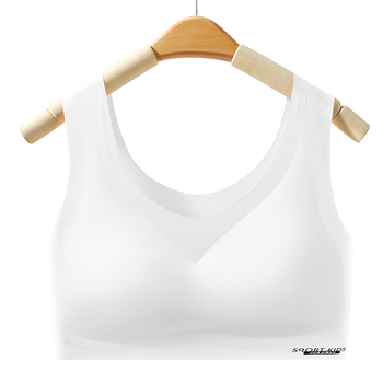 Be siūlių moterų liemenėlė be plieno karkasų, nailono audinys, pilnos kaušės, vidutiniškai formuoti kaušiai, fiksuoti petnešėliai