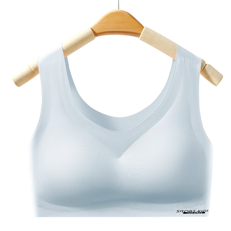 Be siūlių moterų liemenėlė be plieno karkasų, nailono audinys, pilnos kaušės, vidutiniškai formuoti kaušiai, fiksuoti petnešėliai