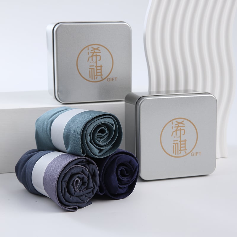 Boxeri bărbați fără cusături din modal, talie medie, respirabili, ambalaj de 60 bucăți