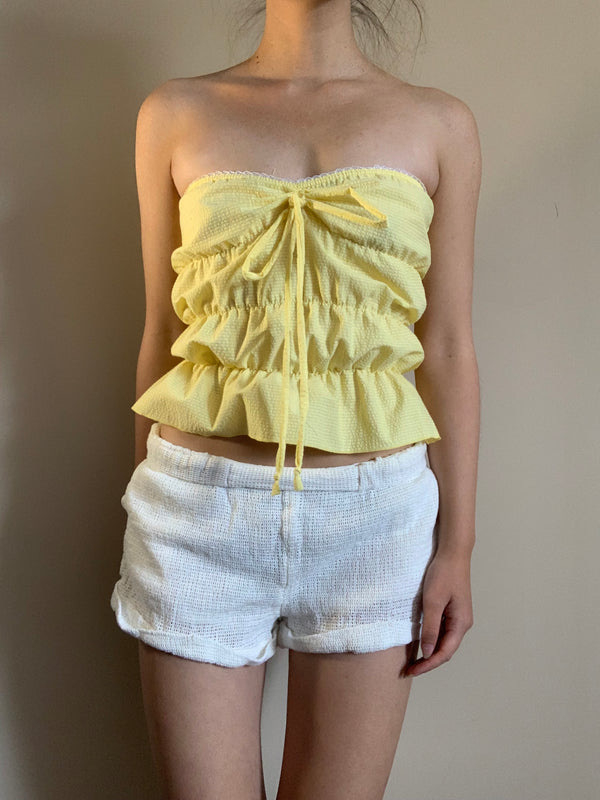 Tank top bez rukava od pamuka 95%+, geometrijski uzorak, kratka duljina, ulični hipster stil