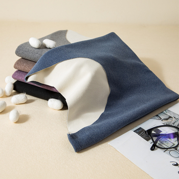 Vesta caldă pentru bărbați, căptuțită cu velur, dublu strat, fără cusături, guler rotund, țesătură poliester