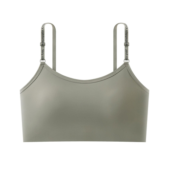 Sutien Ice Silk s lijepim leđima, tube top stil, Plus veličina, latex cupa B