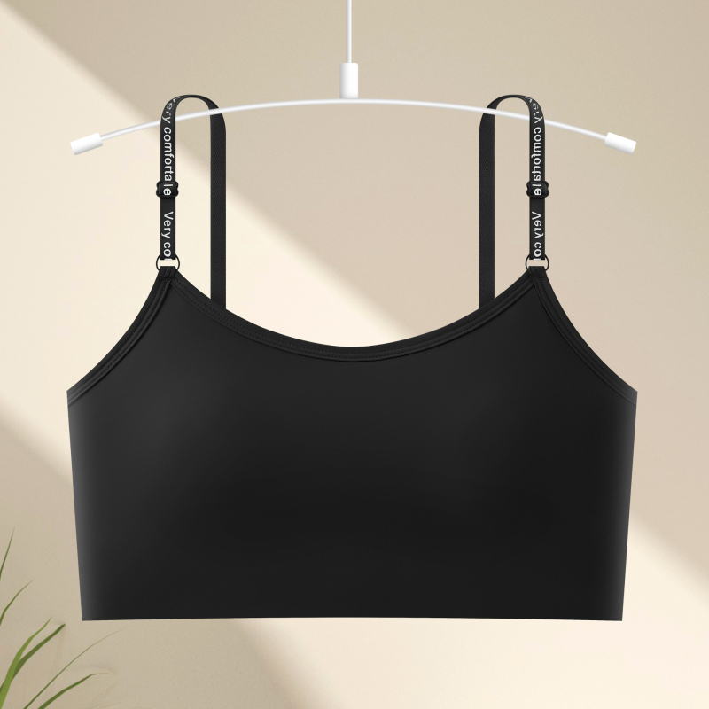 Sutien Ice Silk s lijepim leđima, tube top stil, Plus veličina, latex cupa B