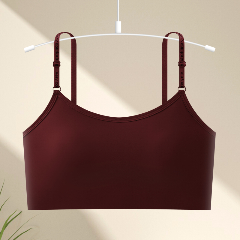 Sutien Ice Silk s lijepim leđima, tube top stil, Plus veličina, latex cupa B