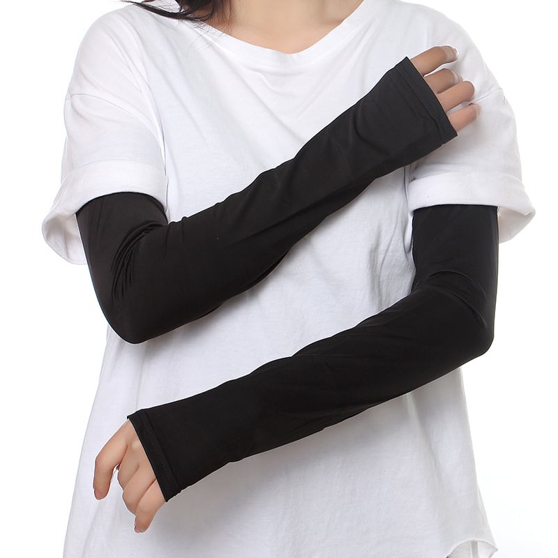 Слънцезащитни ръкави, дълги, дишащи, найлон, за шофиране и колоездене, Унисекс