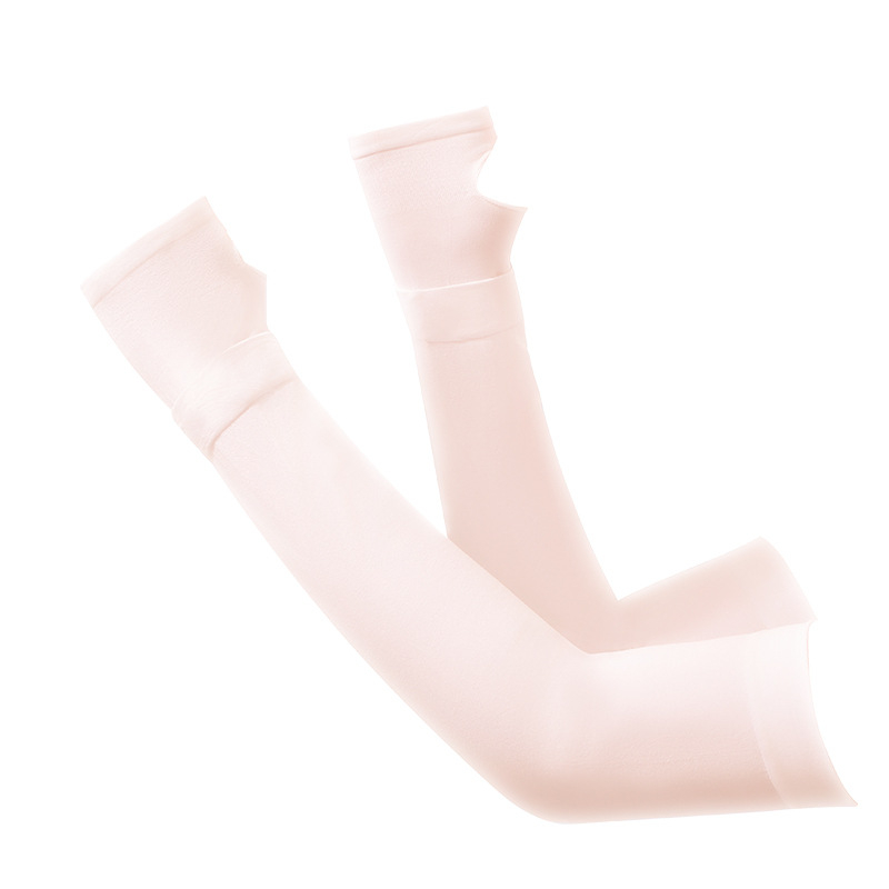 Kefei слънцезащитни ръкавели от ледено-копринена тъкан, нейлон 90–95%, прост стил, пролет 2025