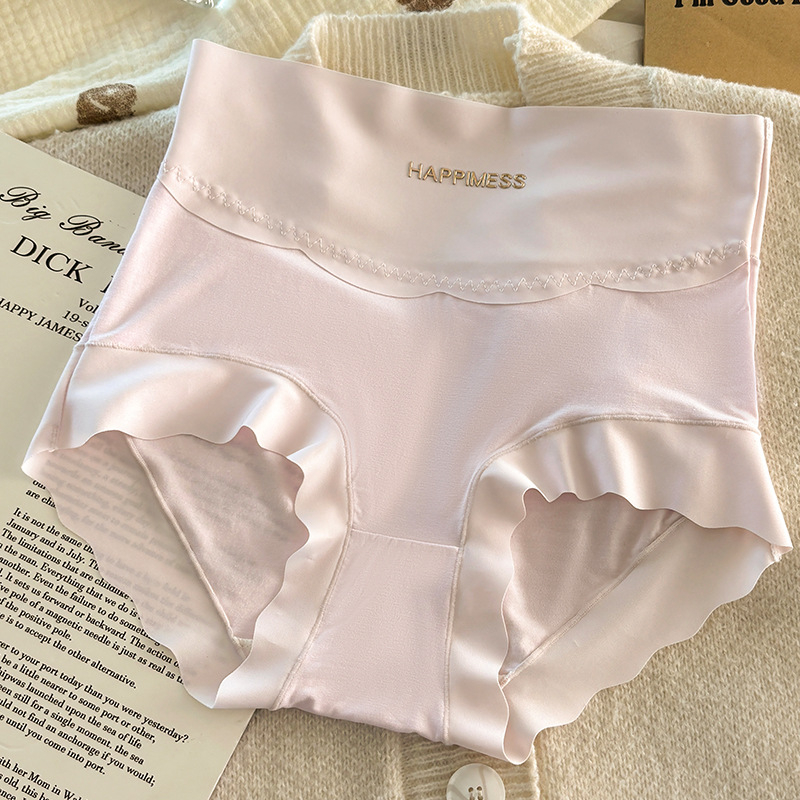 Damske gaćice visokog struka, antibakterijska zona prepona, oblikovanje trbuha i podizanje stražnjice, Ice Silk, plus veličina, ljeto