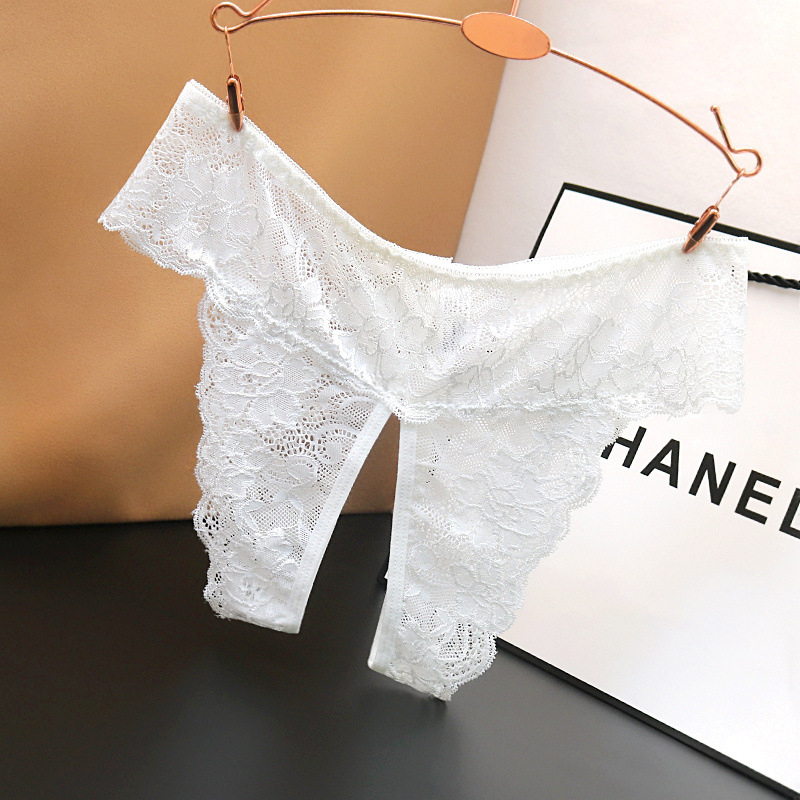 Lenjerie intimă din dantelă cu țesătură jacquard din nylon respirabil și căptușeală în zona crotch din spandex