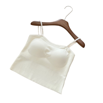 Kétsávos nylon cami-top, kerek nyakú kivágás, 90–95% nylon tartalom, közepes súlyú anyag 181–200 g/m²