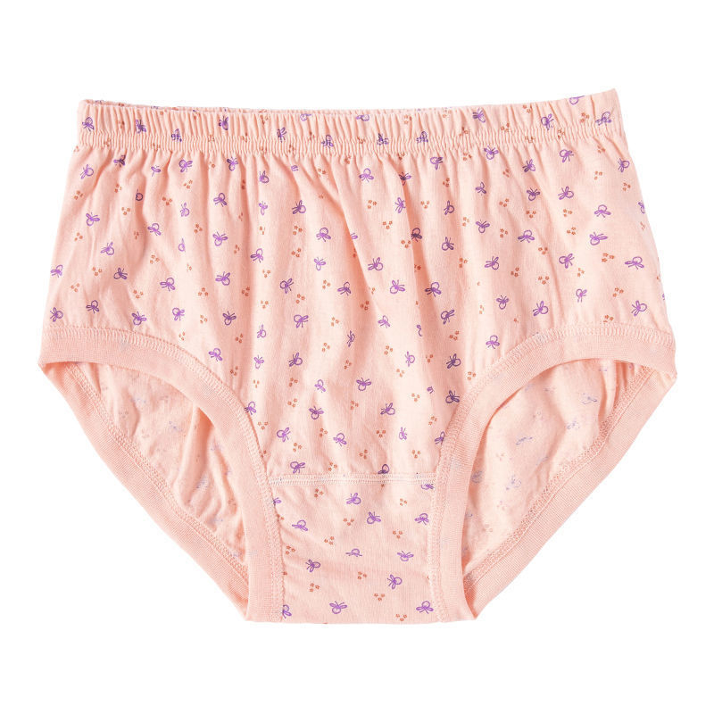 Дамски бикини с висока талия, 100% памук, за възрастни жени, четири сезона