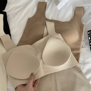 Ženska termalna vest s integriranom košaricom za grudi, troje slojeva tkanine, debljina 201–250 g/m2, glavni materijal: najlon, oblikuje tijelo i zadržava toplinu