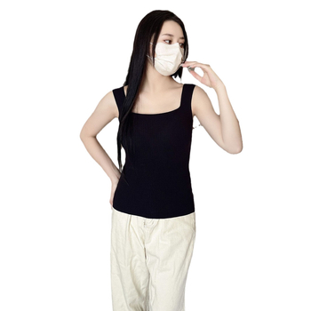 Ženska termalna vest s integriranom košaricom za grudi, troje slojeva tkanine, debljina 201–250 g/m2, glavni materijal: najlon, oblikuje tijelo i zadržava toplinu