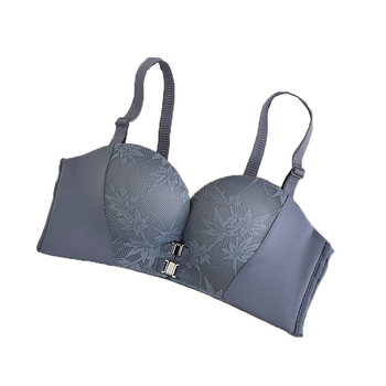 Сутиен с ретро магнитно двойно предно закопчаване, без презрамки, чаши палмовидни, Push-Up за малък бюст