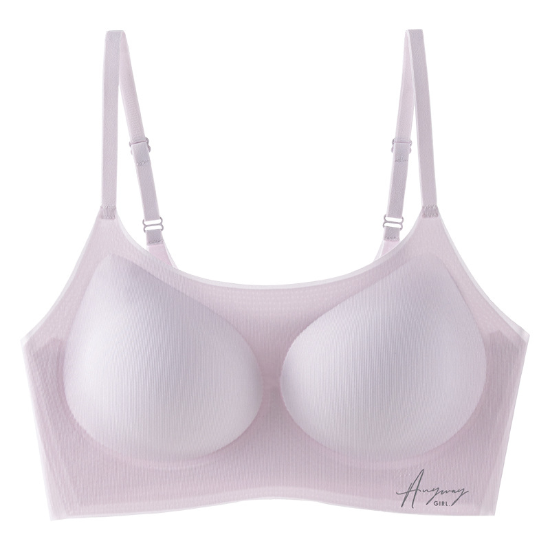 Paauglių sportinis liemenėlis su 3/4 puodelio, plonas formuojamas puodelis, medvilnės įdėklas, raištelių petnešėlės, kvėpuojantis, reguliuojamas