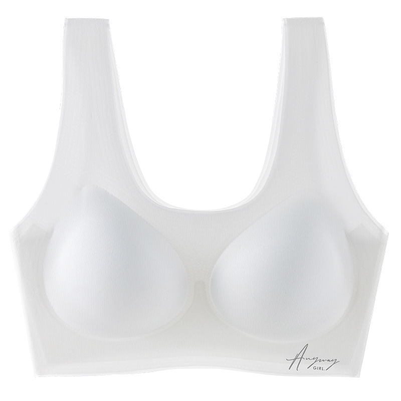 Paauglių sportinis liemenėlis su 3/4 puodelio, plonas formuojamas puodelis, medvilnės įdėklas, raištelių petnešėlės, kvėpuojantis, reguliuojamas