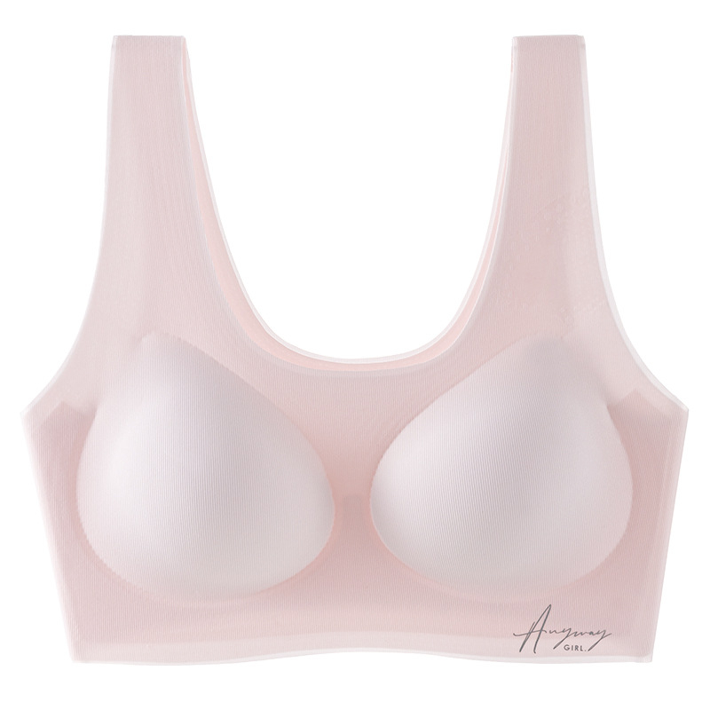 Paauglių sportinis liemenėlis su 3/4 puodelio, plonas formuojamas puodelis, medvilnės įdėklas, raištelių petnešėlės, kvėpuojantis, reguliuojamas