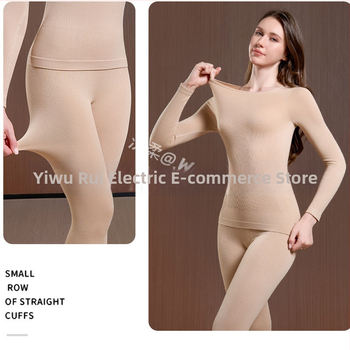 Sieviešu termālais konturējošs komplekts ķermeņa formas veidošanai, neilona audums, neilona odas, augsta vidukļa josta, vidēja siltuma