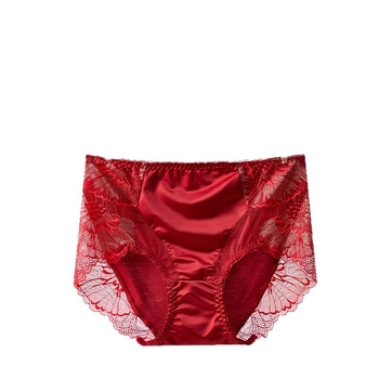 Ljetne ženske gaćice od modal materijala, podizanje stražnjice, seksi čipka, bezšivne, pamukova podstava u preponama, srednji pojas, trokutasti kroj, velika veličina