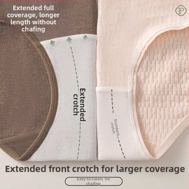 Dámske bavlnené nohavičky s vysokým pásom na kontrolu brucha, priedušné, antibakteriálne, pletené, 95–100% bavlna