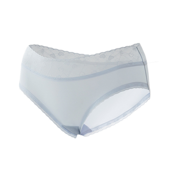 Ljetne ženske gaćice od Ice Silk s čipkastim rubom, prozračne udobne, ultra-tanke, srednji pas, velika veličina