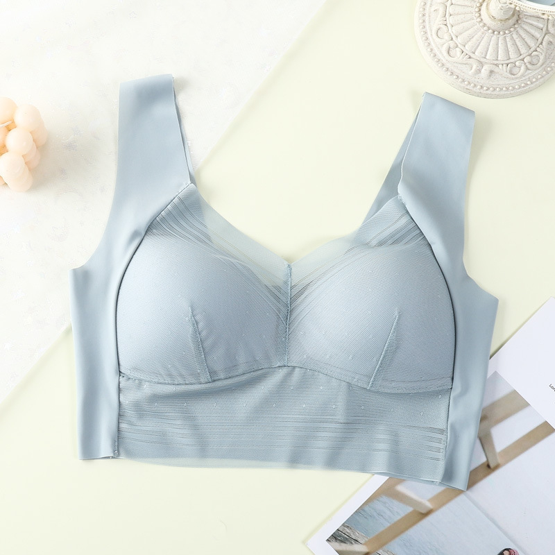 Čipkasti tube top s fiksnom čašicom, bez žice, široke naramenice, najlon materijal