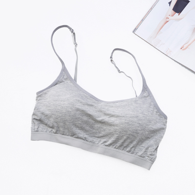 Maieu-camisolă tricotată pentru femei cu pernă pentru bust – croială slim, lungime ultra- scurtă, material modal cu viscoză și spandex, microelasticitate, bretele nemontate