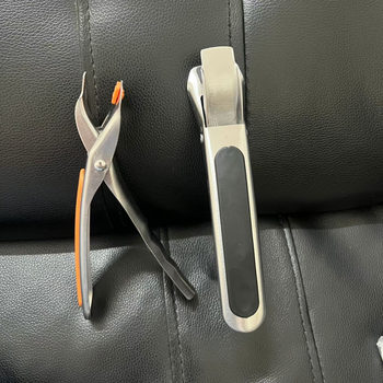 Nerūdijančio plieno storas dubenėlio klipsas, neslystantis rankenėlė, atsparus aukštai temperatūrai, apsauga nuo nudegimų