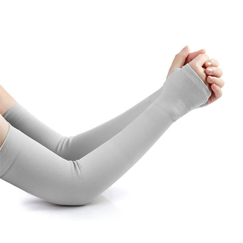 Unisex Ice Silk UV apsauginė rankovė, skirta lauko veiklai ir važiavimui dviračiu