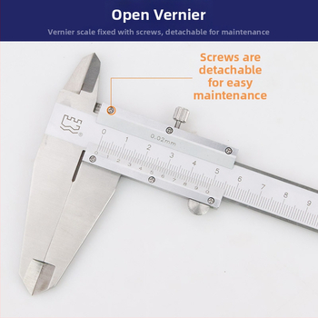 Верниер калипер с дълбочинно измерване – индустриално качество, висока прецизност, за домашна употреба