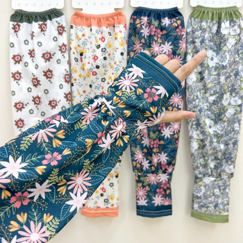 Дамски Ice Silk ръкави за слънцезащита, летни тънки за шофиране, 61–70% акрилно влакно