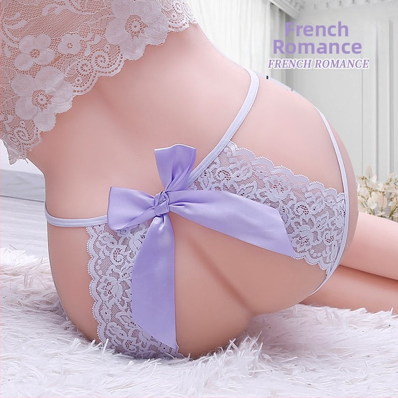 Moterų T-string kelnaitės su žemu juosmeniu, nėriniai, be siūlių, 90–95% nailonas