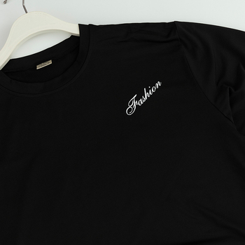 Set pijamale bărbați din modal — stil simplu și casual, guler rotund, mâneci 3/4, pantaloni lungi, îmbrăcăminte de casă