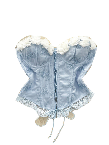 Top fără bretele pentru femei, panouri din dantelă florală 3D, țesătură poliester cu amestec nylon-spandex, croi scurt, stil dulce-picant