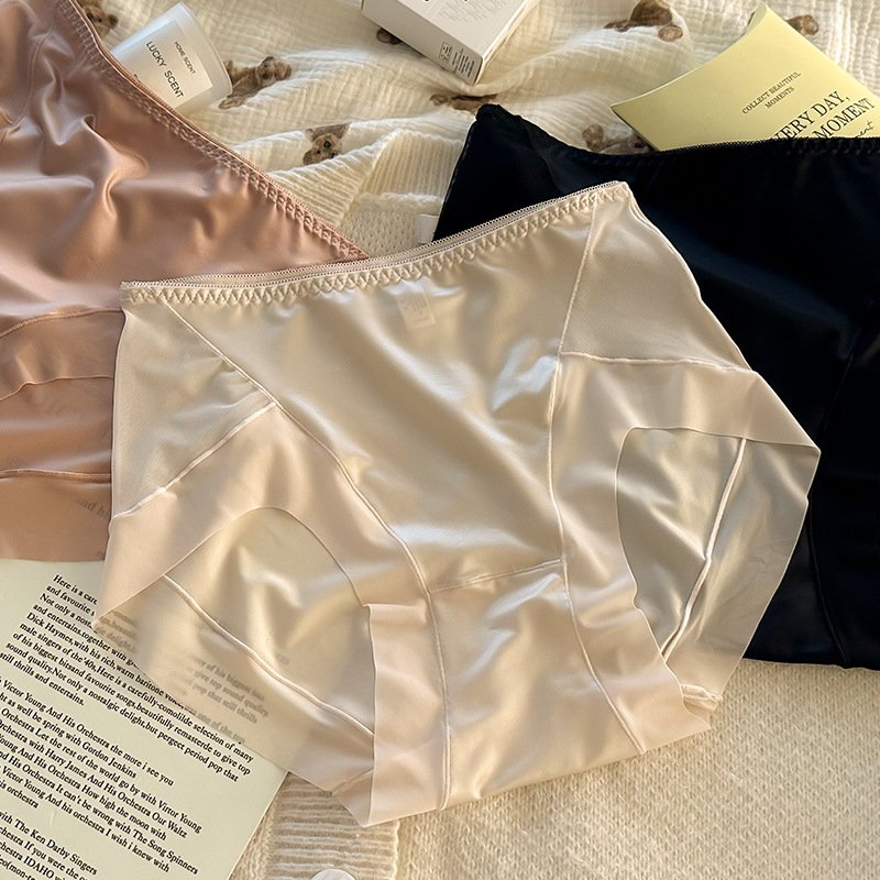 Plus-size ženske bezšivne gaćice visokog struka, podizanje stražnjice, prozračne, kontrola abdomena, antibakterijske; glavni materijal najlon 70-80%, podstava od viskoze 80-90%